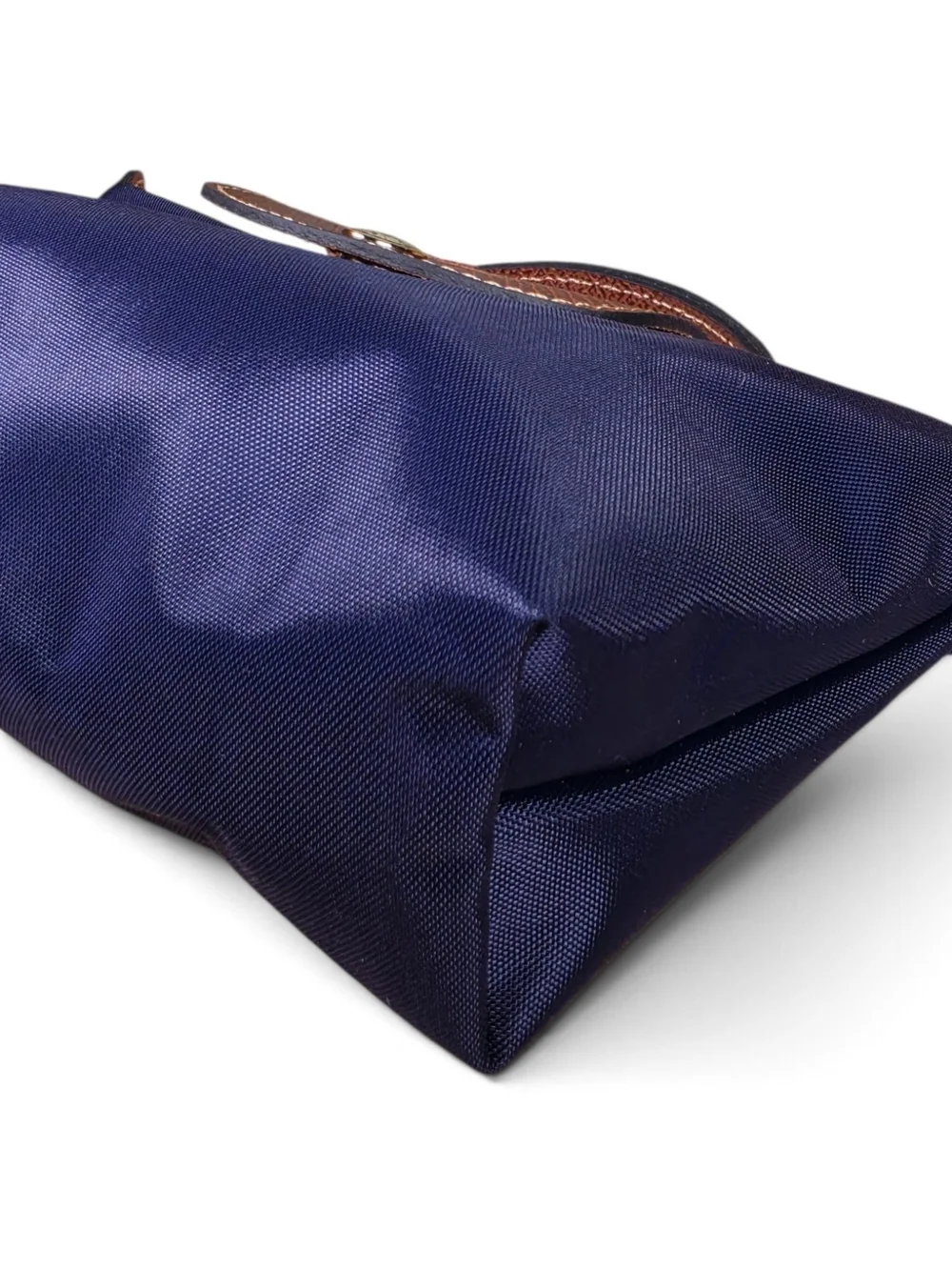 Longchamp Le Pliage Original Pouch w/ Handle - Navy Blue Mini Bag (Retail $120)